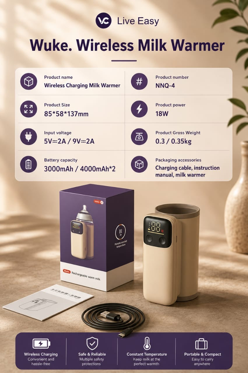 WarmNest™ Portable Bottle Warmer