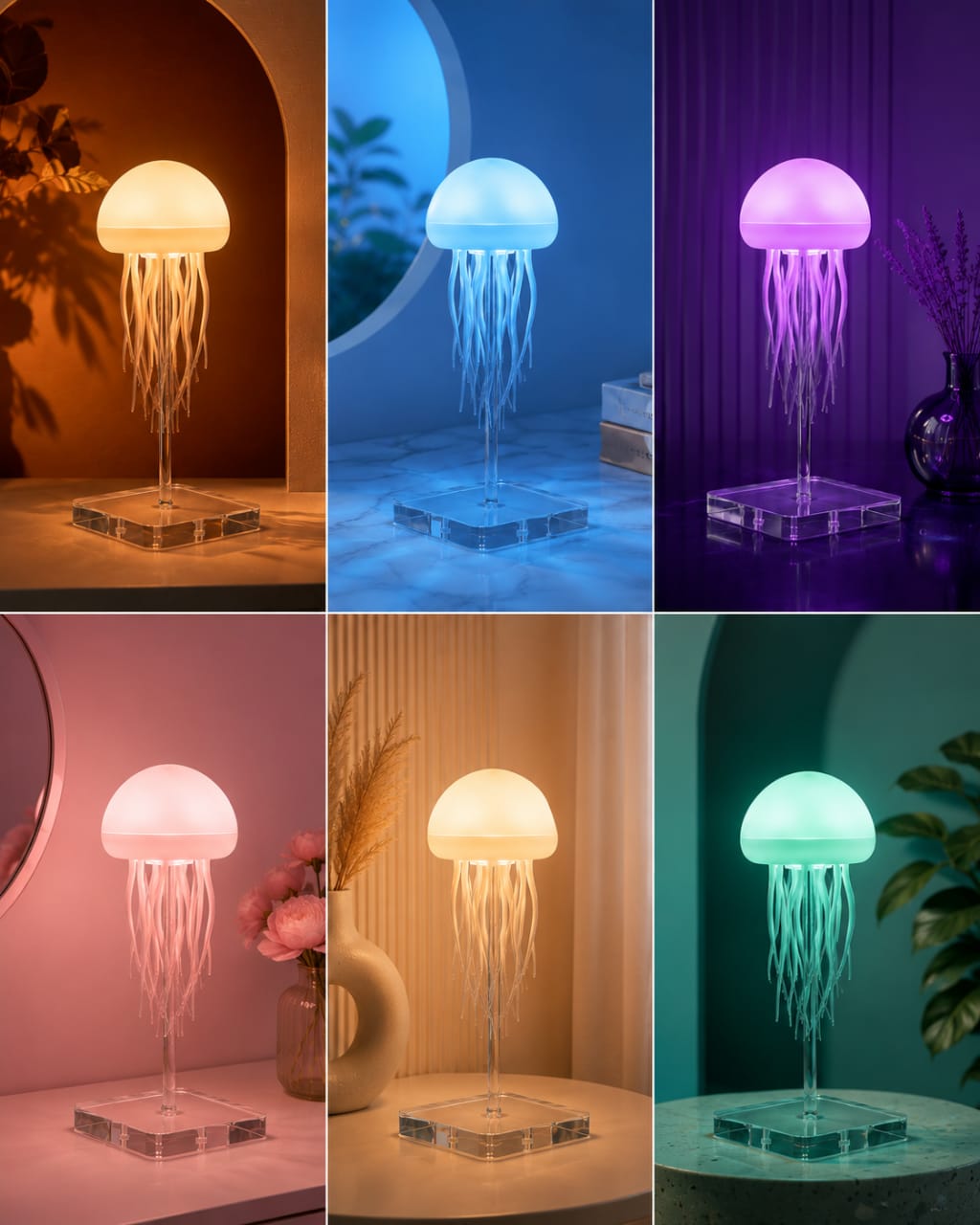 AuraMarine™ Jellyfish Lamp