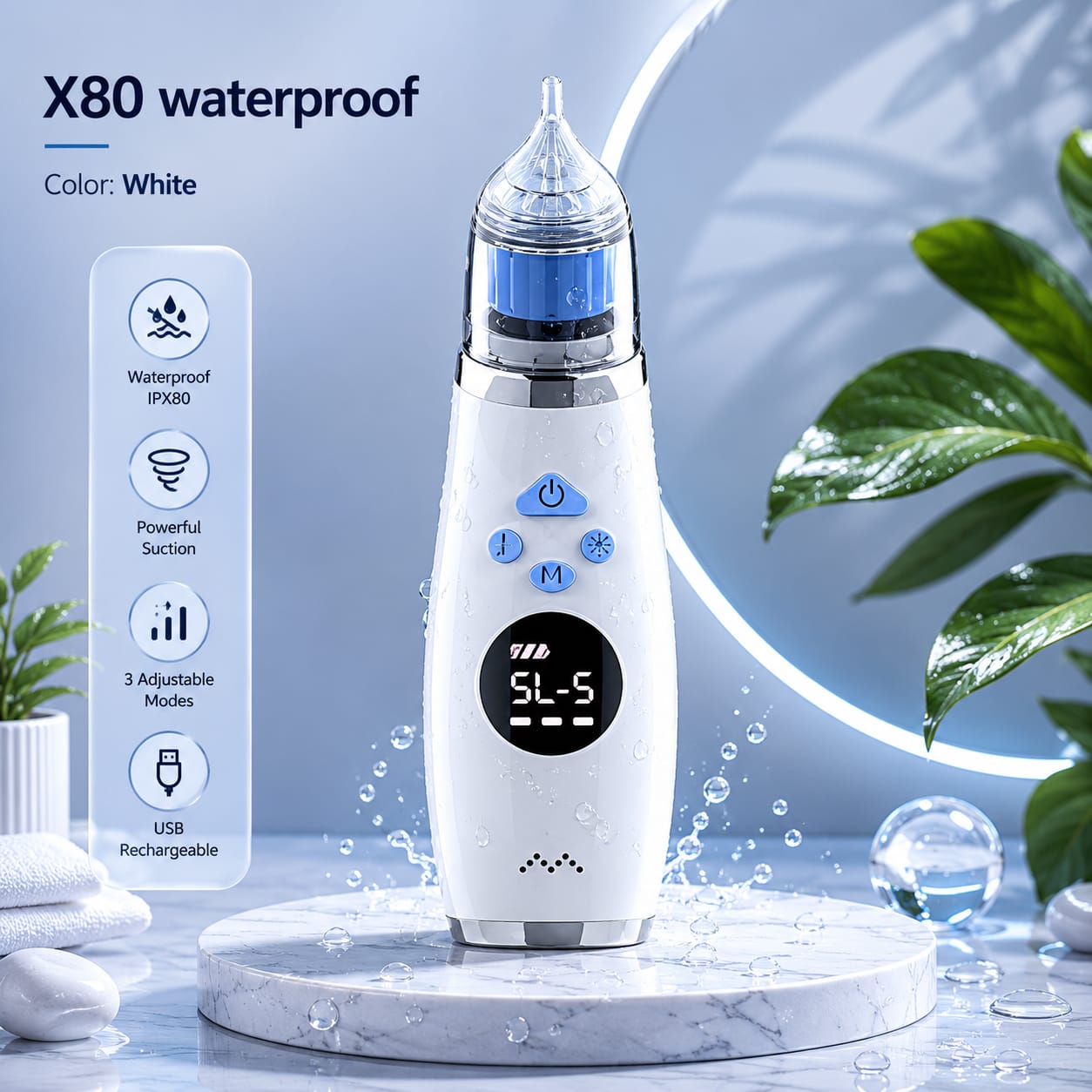 SooththeFlow Baby Nasal Aspirator