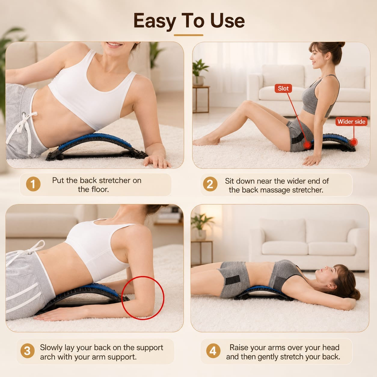 SpineEase™ Back Stretcher