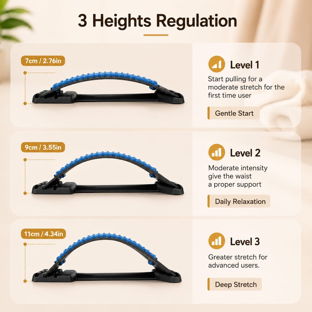 SpineEase™ Back Stretcher