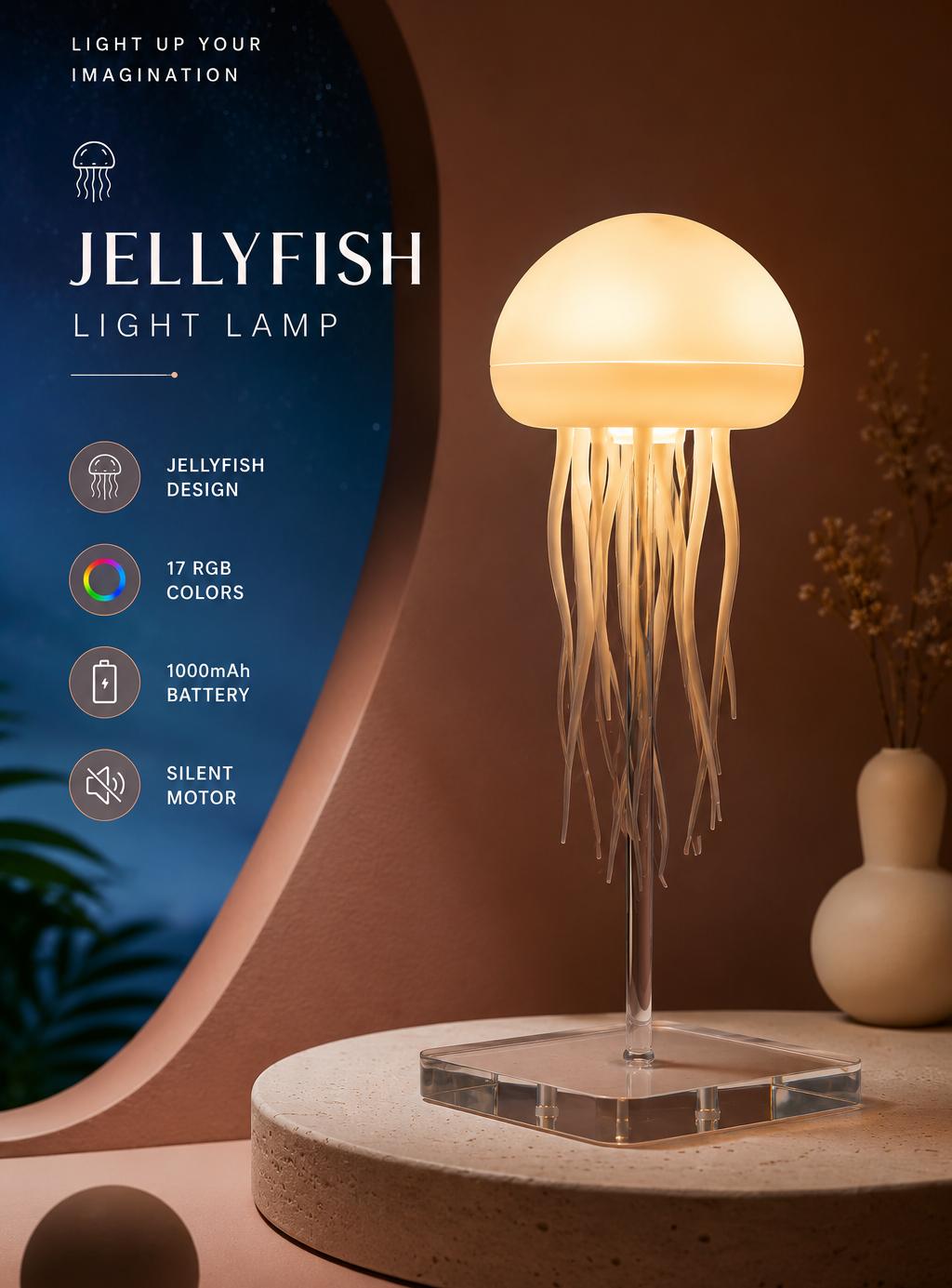 AuraMarine™ Jellyfish  Lamp