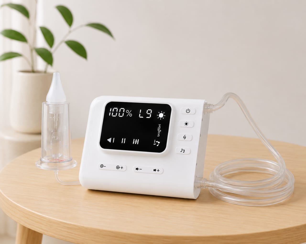 BreatheEase Electric Baby Nasal Aspirator