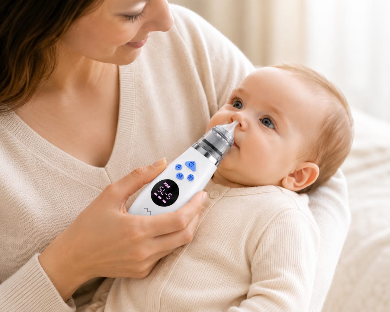 SooththeFlow Baby Nasal Aspirator