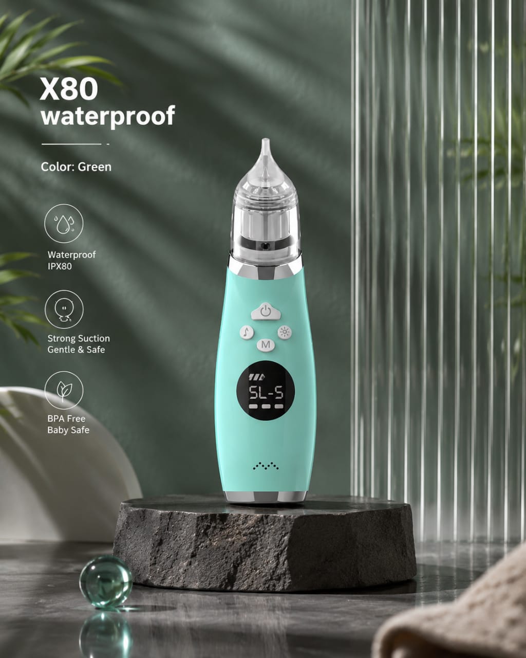 SooththeFlow Baby Nasal Aspirator
